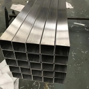 High Quality ASTM 304 GOST 08X18h10 Stainless Steel Square <b>Tube</b> for Conveying Fluid - Product Image 3