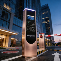 Sistema de Gestión de Estacionamientos Chino, Dispensador de Tickets, Estación de Pago, Máquina de Tickets, Kiosco de Pago Automático de Estacionamiento