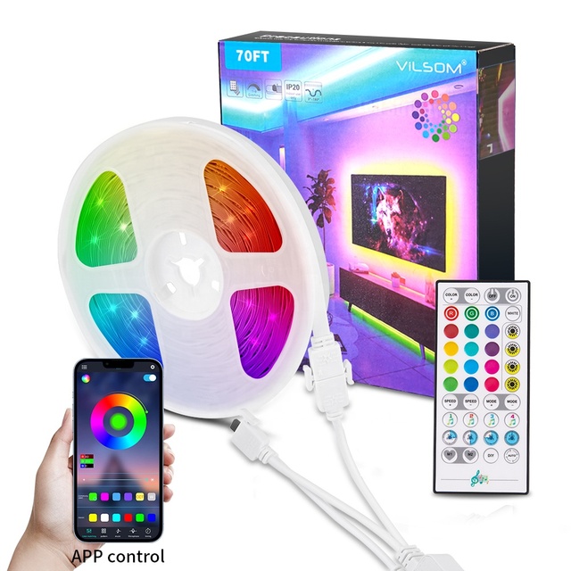 5050 RGB Led Strip Light TV Backlight Rgb 5050 1m 2m 3m 4m  5v IR Remote Controller Animated Backlight