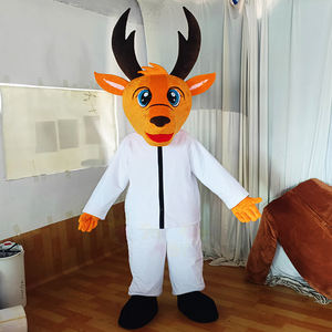 Costume de mascotte d'antilope personnalisé, idéal pour les carnavals, les fêtes, les événements, la publicité et les promotions - Product Image 1