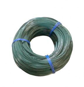 Alambre de Hierro Recubierto de PVC de Buena Calidad y Precio Económico, Alambre Plástico de Color Verde, Alambre para Atar - Product Image 1