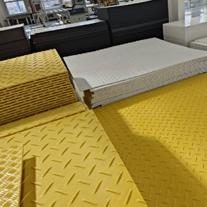 ألواح حماية الأرض من البولي إيثيلين عالي الكثافة، ألواح طرق مؤقتة عالية الشد، خدمة قص بأحجام مخصصة، ألواح وصول للفعاليات - Product Image 5