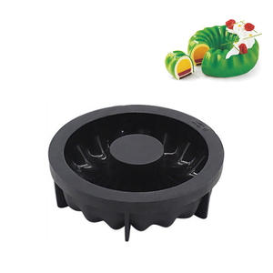 Moule à gâteau en silicone Darklight avec logo personnalisé, design créatif pour pain, mousse au chocolat, crème glacée, dessert, pâtisserie, plaque de cuisson - Product Image 1
