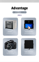 Aipaile 2025 – Cabine photo personnalisée 15,6 pouces avec coque métallique, panneau en verre trempé, écran tactile, Wi-Fi/Bluetooth – Vente chaude