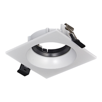 Cadre de finition pour downlight LED modulaire en aluminium série SD007, moderne, avec anneau rotatif remplaçable, AC 220V, garantie 3 ans