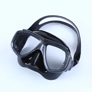定制成人游泳面罩水下钢化玻璃潜水设备浮潜水肺面罩