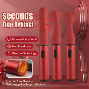 Commercio all'ingrosso sbattitura Av Wand G-Spot Vagina massaggiatore giocattoli Sexy per adulti che leccano la lingua giocattoli sessuali per la vecchia - Product Image 3