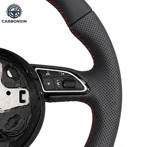 Volante de Cuero para Audi A4 B8, A5 B8, A6 C7, A7 C7, A8 D4, S3 8P, S4 B8, S5, S6, S7, S8, A3 8V, A3 8P - Product Image 4