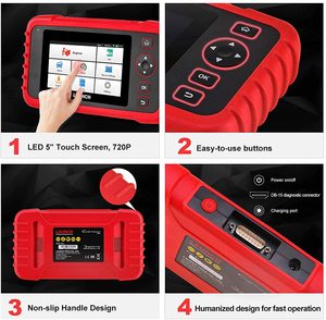 Nouveau 2023 : Analyseur de moteur automobile OBD2 CRP129X pour plus de 40 marques de voitures, 12-24V, outil professionnel de haute qualité, garantie 12 mois - Product Image 4