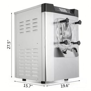 Entrepôt de l'UE Offre Spéciale 1400W 20L/h Machine à crème glacée dure commerciale de dessus de table - Product Image 1