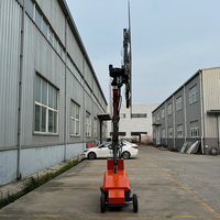 Produsen Vacuum Lifter 300kg 600kg Pengangkat Elektrik untuk Granit, Marmer, Kaca, Kayu, Kayu Lapis dengan Cup Penghisap Mobile
