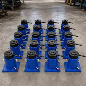 Vérin hydraulique autobloquant à simple effet avec verrouillage automatique de la écrou, capacité 500 tonnes, pour levage lourd en pont et exploitation minière - Product Image 2