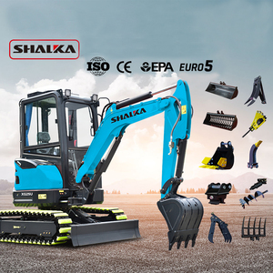 Mini-excavatrice sur chenilles de très bonne qualité, 1,5 tonne, moteur Yanmar, mini-chargeuse pour remise en état des terres, jardin, ferme, cabane, petite mini-excavatrice - Product Image 1