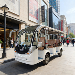 Vehículo Eléctrico Ecológico de 11 Plazas para Turismo, Estructura de Acero Q235B, Color Personalizado para Transporte en Zonas Turísticas - Product Image 1