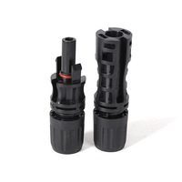 Conector Solar para Panel Solar Fotovoltaico, Resistente al Agua IP68, 30A, 1000V, CC, para Sistemas Solares