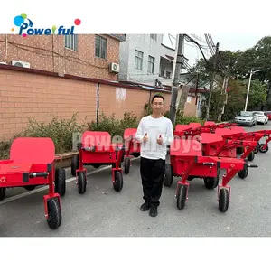 Commercial 1000kg Electric Stainless Steel Hand Pallet Truck with PVC Inflatable Bouncer Easy Move Car Trailer Toys Goods Moving
