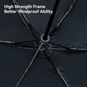 Paraguas Plegable Promocional con Logotipo Personalizado, Sombrilla Portátil Automática para Lluvia - Product Image 4