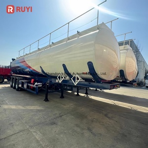 Camión Cisterna de Combustible de Aluminio de 3 Ejes y 50000 Litros, Semirremolque de Gran Capacidad Personalizable en Venta - Product Image 6