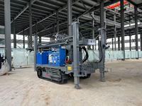 KOJAN Foreuse hydraulique sur chenilles pour puits d'eau, profondeur 400m, machine de forage profond DTH diesel avec pompe à mousse et générateur