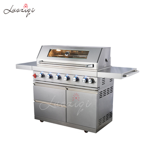 CE New Design Flame Safety Device Folding Hood <strong>Gas</strong> Barbecue Grill Outdoor Kitchen Stainless Steel <strong>Small</strong> Outdoor Kitchen <strong>Bbq</strong> - Product Image 5