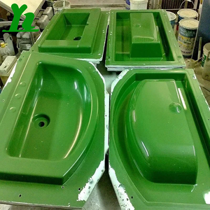 Stampi per Lavandini in Plastica Rinforzata con Fibra di Vetro ad Alta Resistenza Personalizzati con Piegatura per Lavandini da Bagno in Pietra Artificiale Solida - Product Image 2