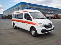 Nouvelle ambulance diesel manuelle International V80, service municipal des pompiers, Euro 3