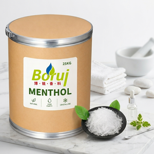Menthol synthétique biologique de qualité alimentaire en vrac, cristal, marque privée, arômes industriels pour tabac, 99,9% pureté, saveur et parfum - Product Image 2