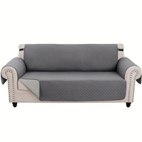 Housse de canapé universelle tout temps pour salon, lavable, en polyester, résistante à la saleté, imperméable, antidérapante, coussin pour animaux de compagnie