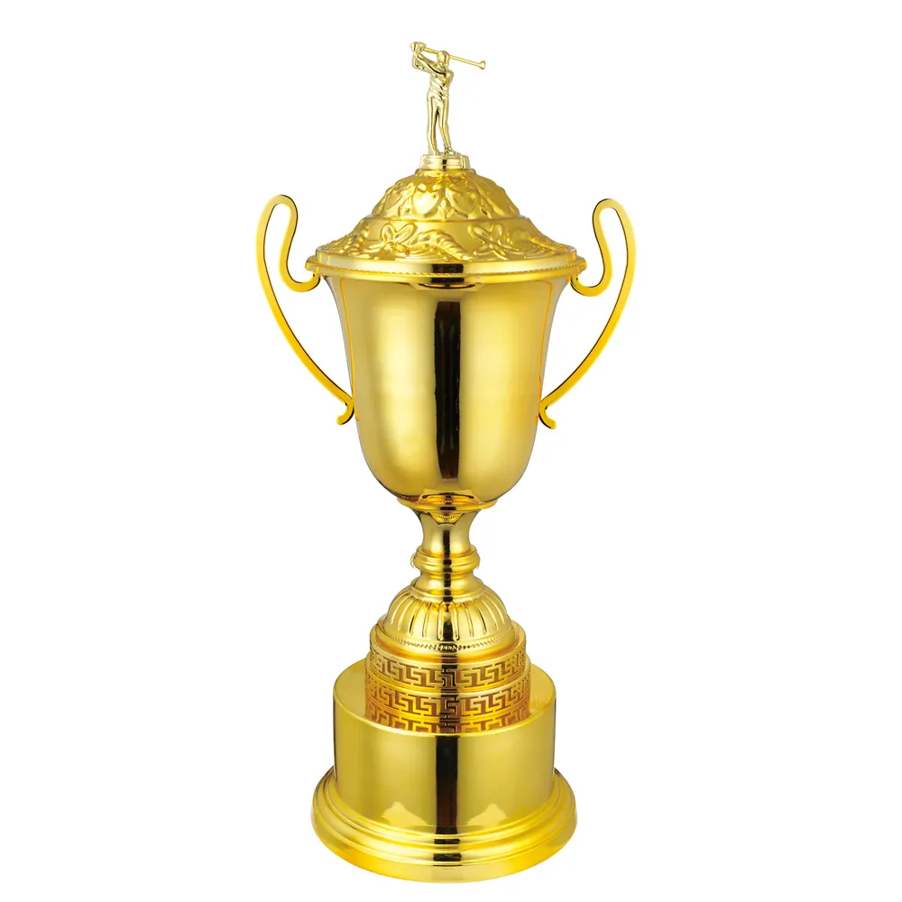 Trophies Manufacturer Wholesale Sublimation Latest Metal Award Trophy Custom Golf Trophy Cup