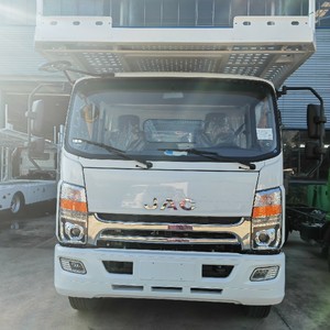 รถบรรทุกขนส่งรถยนต์ JAC แบบไฮดรอลิก น้ำหนักเบา สำหรับขนส่งรถยนต์ - Product Image 3