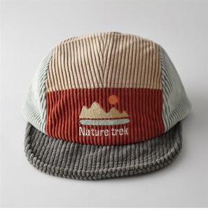 Gorro de Pana de Moda en Oferta, Diseño de Dos Tonos, Ajustable, Deportivo, para Exteriores, para Correr, Transpirable, Impermeable, con Bordado 3D - Product Image 5