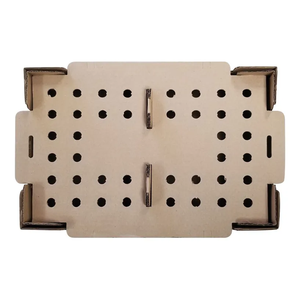 Caja de transporte de pollitos de un día, dividida, transporte de cartón, para transporte de aves - Product Image 2