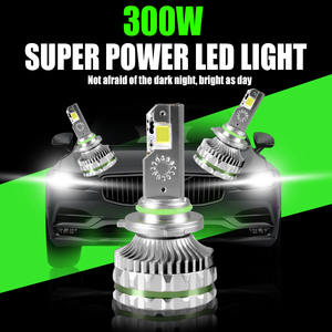 300w 130000lm 4 tubes de cuivre Canbus H4 voiture phare LED H7 H11 9005 ampoule de voiture - Product Image 6