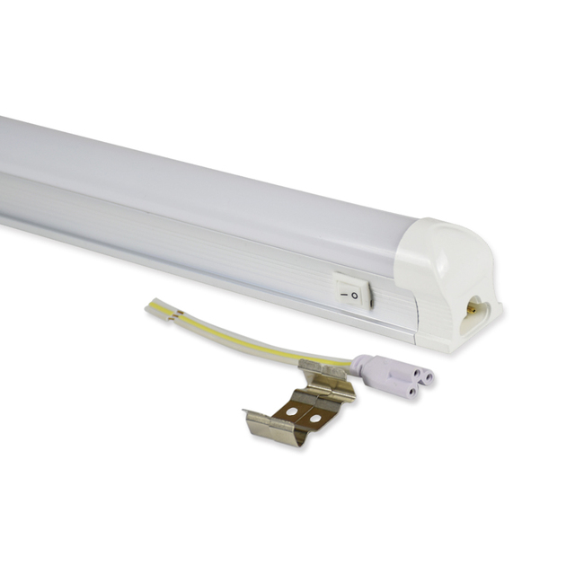 Ultra-Bright 1.2M Aluminium + PC Shell Double Row Series LED T8 Integrated Commercial Bracket Light Double Row Series LED Tubes