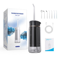 OEM 3 modes de travail 180ml cure-dents rétractable 5 niveaux de pression d'eau nettoyage des dents Mini irrigateur oral électrique sans fil