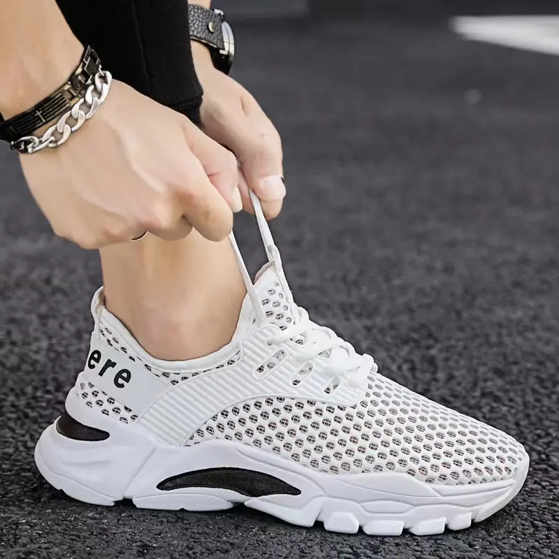 Новая трендовая крутая прогулочная спортивная резиновая дышащая обувь для скейтбординга баскетбола бега для мужчин