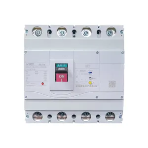 GuardWell OEM-Disyuntor eléctrico de caja moldeada 4P, V CA, MCCB, RCCB, con protección de corriente residual