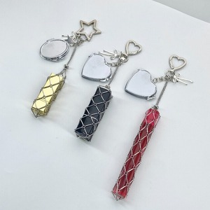 Nouvelle Trousse de Maquillage 2026 Tendance Style Ins pour Femme avec Miroir, Boîte de Rangement en Acier Inoxydable, Sac en Maille pour Rouge à Lèvres et Pendentif Porte-clés - Product Image 6