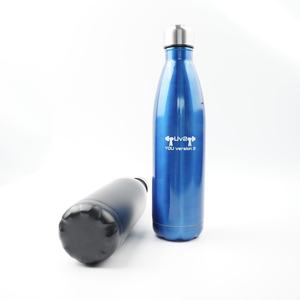 Aangepaste 750Ml Dubbele Wand 304 Roestvrijstalen Waterfles Nieuw Ontwerp Vacuümfles Voor Buitensporten - Product Image 2