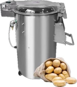 Automatic Stainless Steel <b>Potato</b> & Cassava <b>Peeler</b> Commercial Water-Flow Sweet <b>Potato</b> Taro Cleaning Washing <b>Machine</b> - Product Image 1