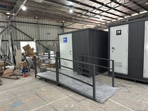 Nuevo Set de Inodoro y Ducha Portátil, Inodoro Móvil Resistente, Inodoro Accesible <span class=keywords><strong>para</strong></span> Sillas de Ruedas, Baño <span class=keywords><strong>para</strong></span> Personas con Discapacidad - Product Image 3