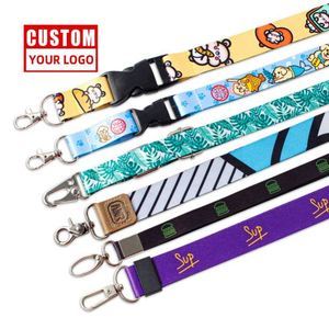 Cheap Custom Bulk Key ID Badge Holder Anime Sublimation Lanyards - Product Image 3