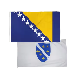 2025 Offre Spéciale directe d'usine Tuvalu drapeau de poteau en bois ondulé à la main imprimé numérique pour un usage général des <span class=keywords><strong>vacances</strong></span> - Product Image 2