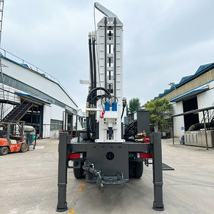 Equipo de Perforación de Pozos de Agua CS200 de 200 m, Perforadora Hidráulica Portátil Montada en Camión, Equipo de Perforación Subterránea de Agua para <span class=keywords><strong>Alquiler</strong></span> - Product Image 3