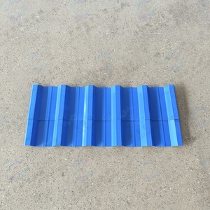 Terrazzo Steel Roofing <b>Tile</b> Press Roll Forming Machine with Gear Bearing and PLC Control - Product Image 5