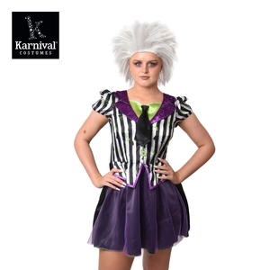 ODM vente entière Halloween adulte Cosplay femmes démon <span class=keywords><strong>Joker</strong></span> Costume TV & Film Costume pour Halloween - Product Image 4