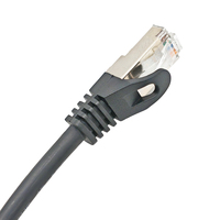 Cable de Red Ethernet LAN con Conductor Blindado FTP Cat5e RJ45 BC de 26AWG y PVC