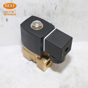 फैक्टरी मूल्य <span class=keywords><strong>12v</strong></span> 2 वे Z121 पीतल धागा सामान्य तापमान सामान्य 1/8"~1" डायाफ्राम सोलनॉइड वाल्व - Product Image 5