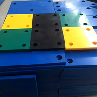 Panneau de protection UHMWPE stabilisé aux UV, qualité marine, fournisseur de planches de protection de bordure, feuilles UHMWPE HDPE