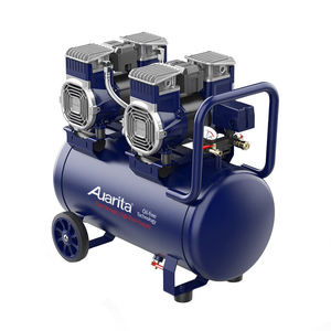 <span class=keywords><strong>Auarita</strong></span> Compresor Portatil Alta Presión 1.5Kw 50 Litros Portátil Doble Pistón Sin Aceite Compresor De Aire Silencioso - Product Image 4